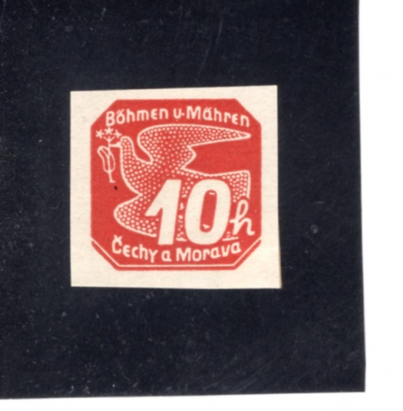 CZECHOSLOVAKIA-BOHEMIA AND MORAVIA(����̾ƿ� ����� ��ȣ��)-#P5-10h-CARRIER PIGEON(������ѱ�)-1939��