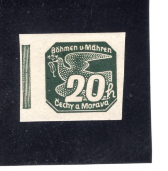 CZECHOSLOVAKIA-BOHEMIA AND MORAVIA(����̾ƿ� ����� ��ȣ��)-#P6-20h-CARRIER PIGEON(������ѱ�)-1939��