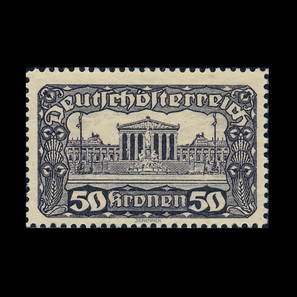 AUSTRIA(����Ʈ����)-#248-50k-PARLIAMENT BUILDING(����Ʈ���� ��ȸ�ǻ��)-1921��