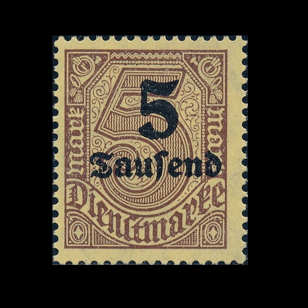 GERMANY(����)-#242-8th m on 30pf-TRAVELING STAMP(����� ��ǥ)-1923��
