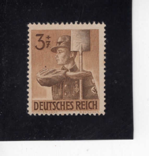 GERMANY(����)-#B237-3+7pf-REICH LABOR SERVICE CORPSMEN(���� �뵿 ����)-1943.6.26��