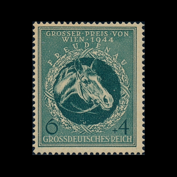 GERMANY(����)-#B284-6+4pf-RACE HORSE\