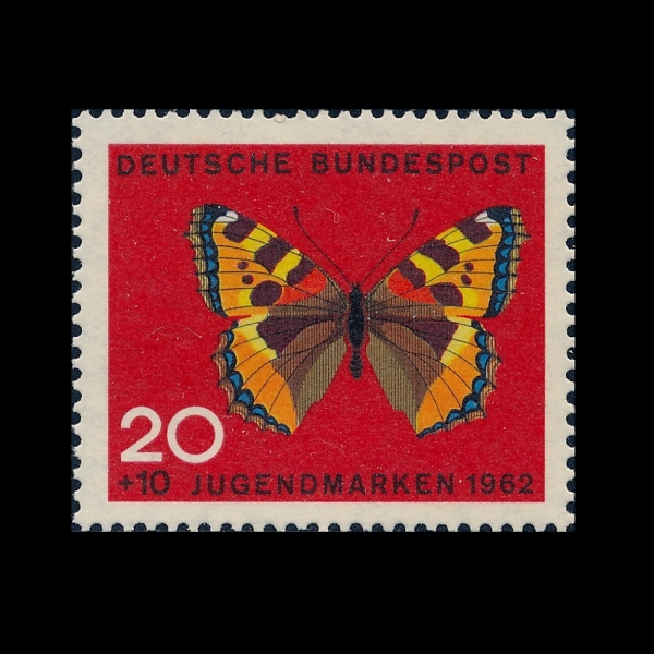GERMANY(����)-#B382-20+10pf-TORTOISE-SHELL(���� �źϵ����)-1962.5.25��