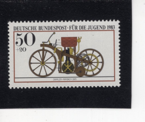 GERMANY(����)-#B605-50+20pf-DAIMLER-MAYBACK, 1885(���ӷ� ����Ʈ�ٰ�)-1983.4.12��