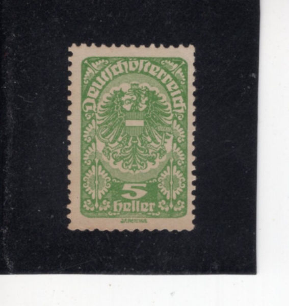 AUSTRIA(����Ʈ����)-#201-5h-COAT OF ARMS(����Ʈ���� ��ȭ�� ����)-1919��