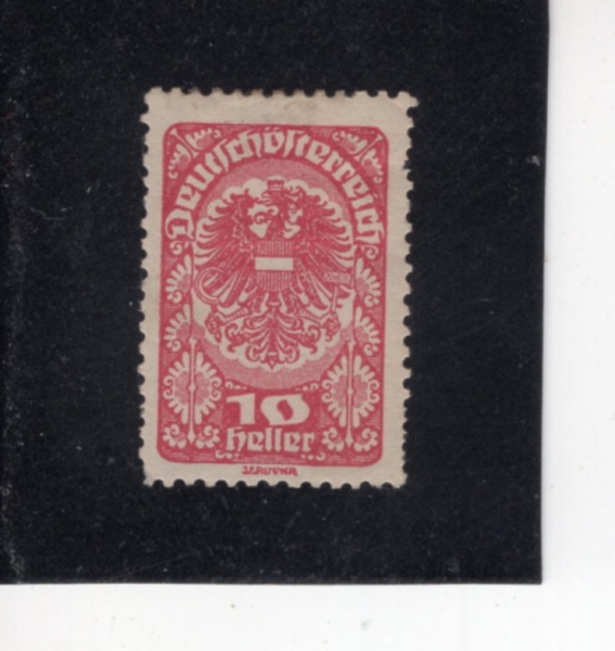 AUSTRIA(����Ʈ����)-#204-10h-COAT OF ARMS(����Ʈ���� ��ȭ�� ����)-1919��