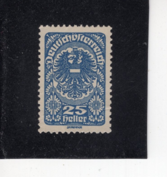 AUSTRIA(����Ʈ����)-#209-25h-COAT OF ARMS(����Ʈ���� ��ȭ�� ����)-1919��