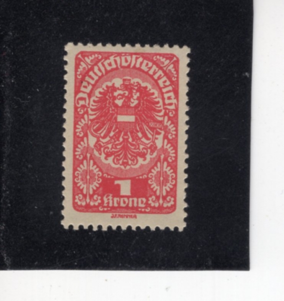 AUSTRIA(����Ʈ����)-#217-1k-COAT OF ARMS(����Ʈ���� ��ȭ�� ����)-1919��