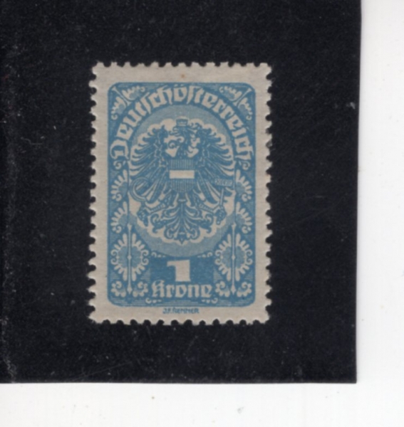 AUSTRIA(����Ʈ����)-#218-1k-COAT OF ARMS(����Ʈ���� ��ȭ�� ����)-1920��