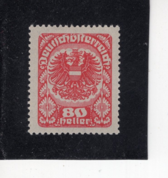 AUSTRIA(����Ʈ����)-#238-80h-COAT OF ARMS(����Ʈ���� ��ȭ�� ����)-1920��