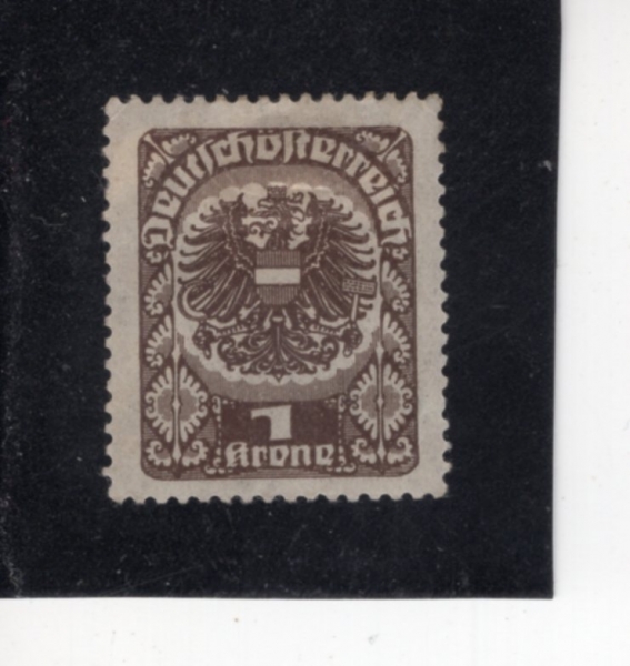 AUSTRIA(����Ʈ����)-#239-1k-COAT OF ARMS(����Ʈ���� ��ȭ�� ����)-1920��