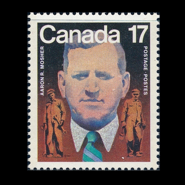CANADA(ĳ����)-#899-17c-AARON MOSHER(�Ʒ� �ѷ��� ���)-1981.9.8��