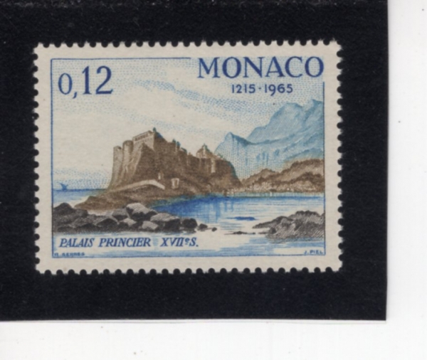 MONACO(����)-#619-12c-FROM THE BAY, 17TH CENTURY(17���� ���� ��)-1966.2.1��