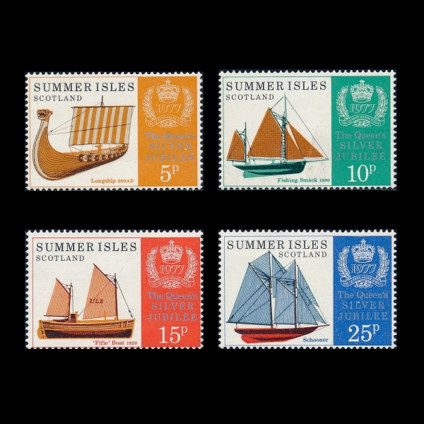 SUMMER ISLES(����Ʋ���� ���� ���Ͻ�)-#N0(4��)-LONGSHIP 900AD(900��� ����ŷ�� �ս�)-1977.5.11��