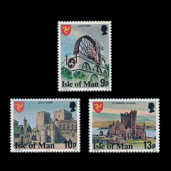 ISLE OF MAN(�Ǽ�)-#A28(3��)-LANDMARKS(���帶ũ)-1978��