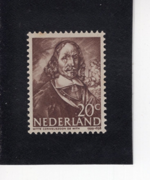 NETHERLANDS(�״�����)-#257-20c-WITTE DE WITH(���� �� ��Ʈ)-1943��