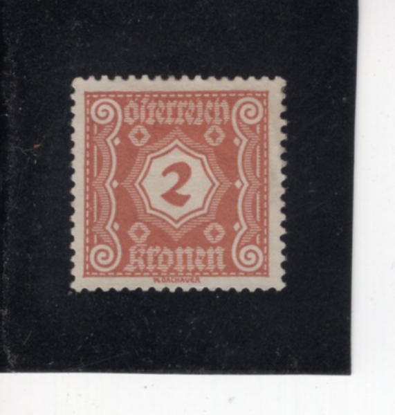 AUSTRIA(����Ʈ����)-#J104-2k-NUMBER AND POSTAGE DUE STAMPS(����, ���� ��� �̳�)-1922��