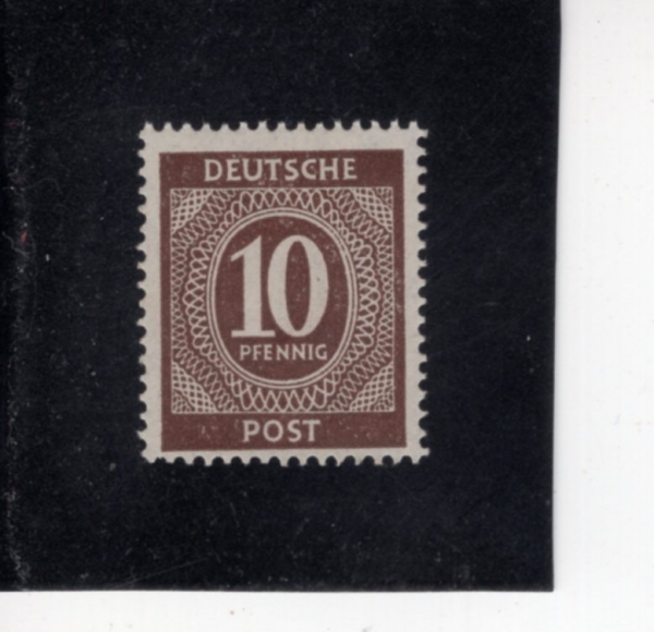GERMANY(����)-#537-10pf-NUMBER(����)-1946��