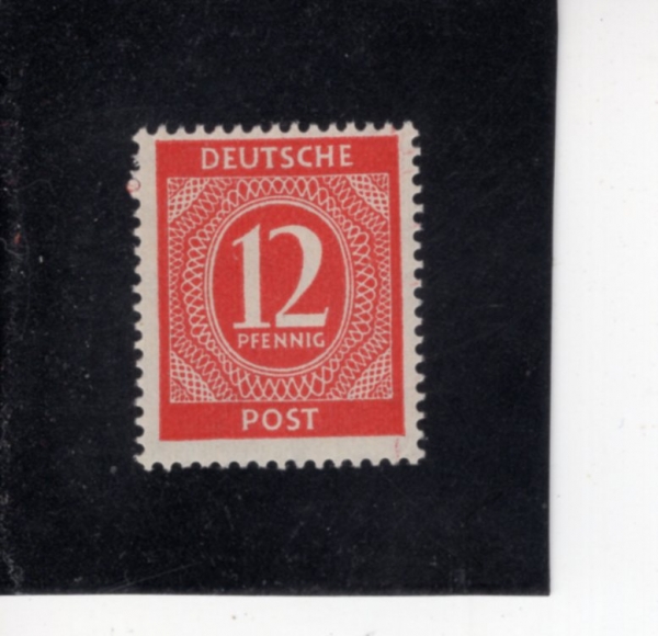 GERMANY(����)-#538-12pf-NUMBER(����)-1946��