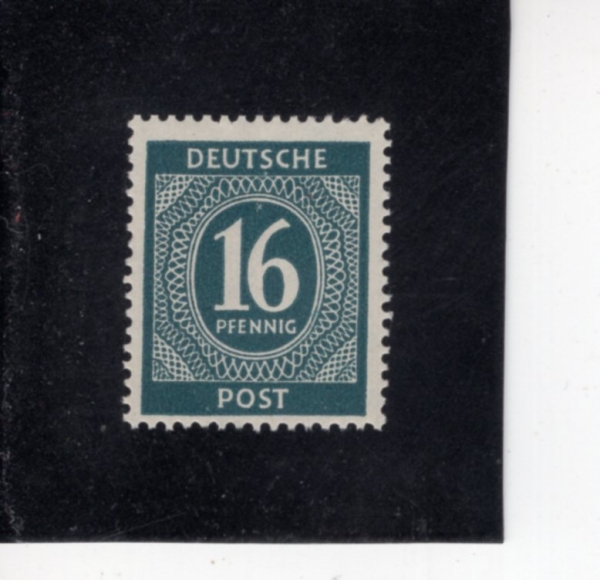 GERMANY(����)-#542-16pf-NUMBER(����)-1946��