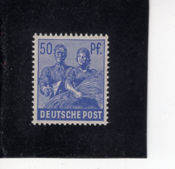 GERMANY(����)-#569-50pf-REAPING WHEAT(�� ��Ȯ)-1948��