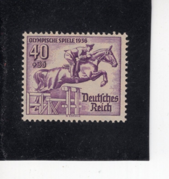GERMANY(����)-#B89-40+35pf-EQUESTRIAN(�¸�)-1936.5.8��