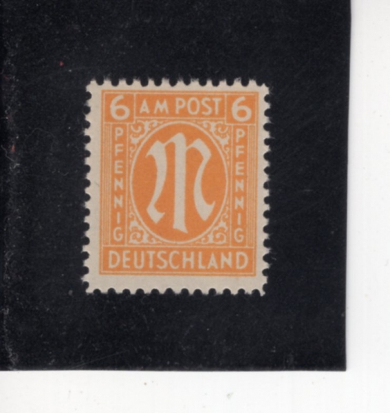 GERMAN OCCUPATION STAMPS(������)-#3N5-6pf-THE ALLIED MILITARY GOVERNMENT OF THE U. S. AND GREAT BRITAIN(�̱������� ������ ���� ��ǥ)-1945��