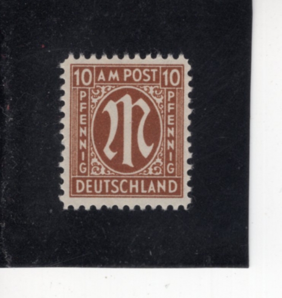 GERMAN OCCUPATION STAMPS(������)-#3N7-10pf-THE ALLIED MILITARY GOVERNMENT OF THE U. S. AND GREAT BRITAIN(�̱������� ������ ���� ��ǥ)-1945��