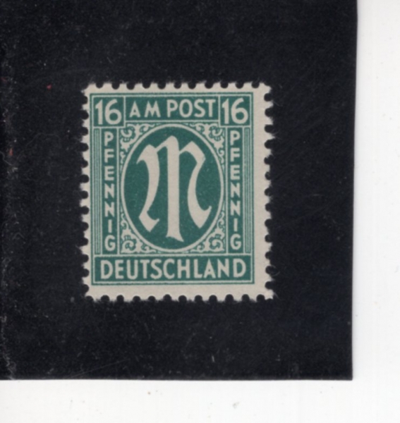 GERMAN OCCUPATION STAMPS(������)-#3N10-16pf-THE ALLIED MILITARY GOVERNMENT OF THE U. S. AND GREAT BRITAIN(�̱������� ������ ���� ��ǥ)-1945��