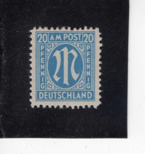 GERMAN OCCUPATION STAMPS(������)-#3N11-20pf-THE ALLIED MILITARY GOVERNMENT OF THE U. S. AND GREAT BRITAIN(�̱������� ������ ���� ��ǥ)-1945��