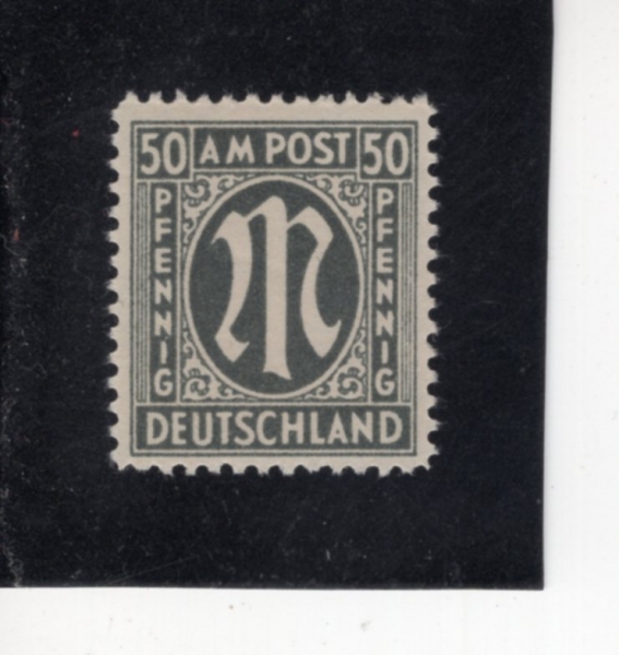 GERMAN OCCUPATION STAMPS(������)-#3N17-50pf-THE ALLIED MILITARY GOVERNMENT OF THE U. S. AND GREAT BRITAIN(�̱������� ������ ���� ��ǥ)-1945��