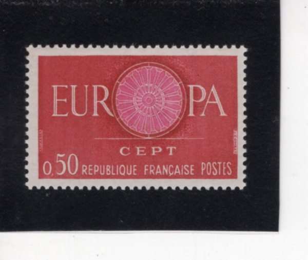FRANCE(������)-#1006-50c-EUROPA AND CEPT(������, ���� ���� �� ��� ���� ȸ��)-1961.9.16��