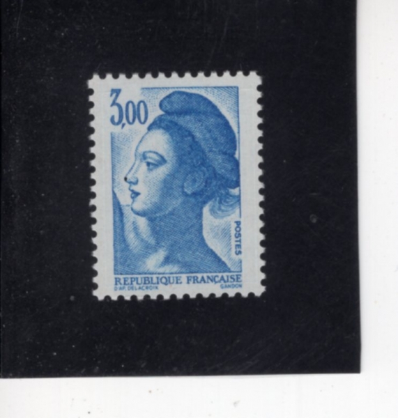 FRANCE(������)-#1802-3fr-LIBERTY, AFTER DELACROIX(������ ����)-1982��
