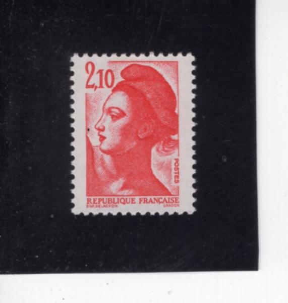 FRANCE(������)-#1883-2.10fr-LIBERTY, AFTER DELACROIX(������ ����)-1984.7.1��