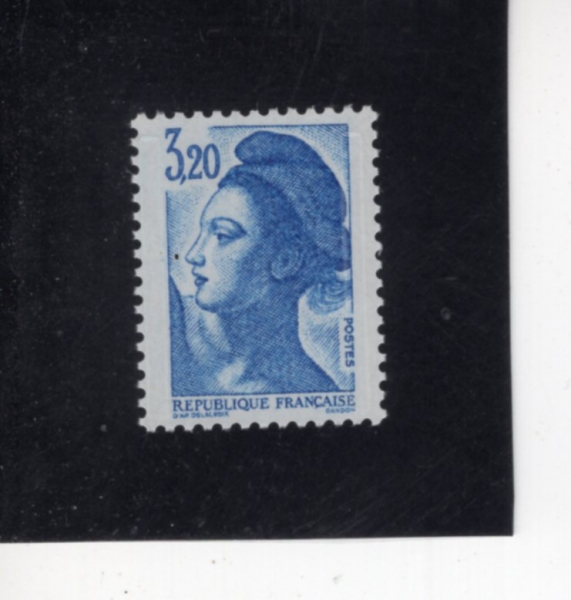 FRANCE(������)-#1887-3.20fr-LIBERTY, AFTER DELACROIX(������ ����)-1985.8.1��