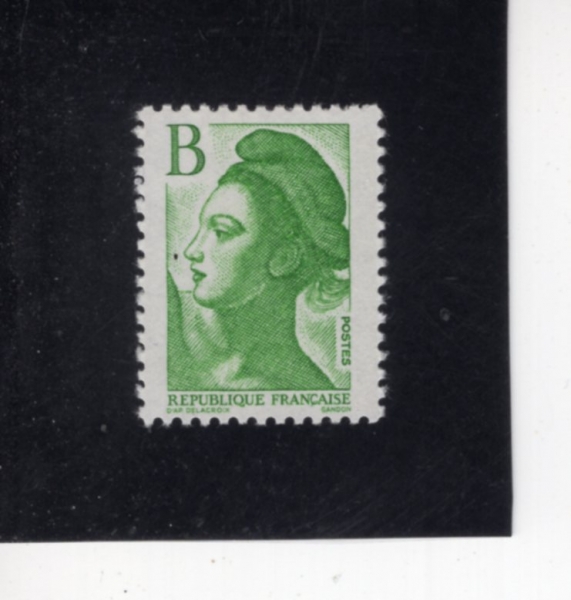 FRANCE(������)-#1892-2fr-LIBERTY, AFTER DELACROIX(������ ����)-1987.8.1��