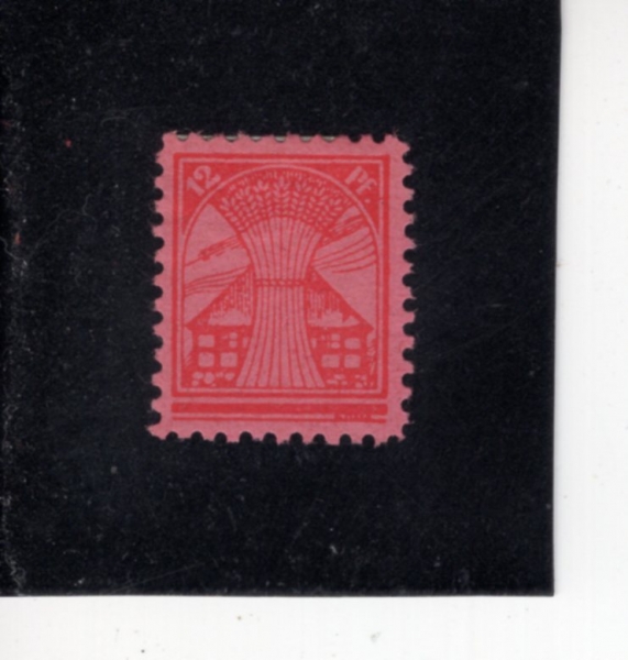 GERMAN DEMOCRATIC REPUBLIC(����)-#12N12-12pf-WHEAT BOUGUET(�� �ٹ�)-1946.1.30��
