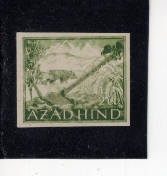 AZAD HIND(���ڵ� ����)-#NO-2a-FAMER, COW AND MOUNTAIN(���, ��, ������ ��)-1943��
