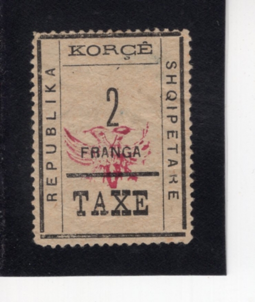 ALBANIA(�˹ٴϾ�)-#NO-2fr-COAT OF ARMS(�ڸ�ü�� ����)-1910��