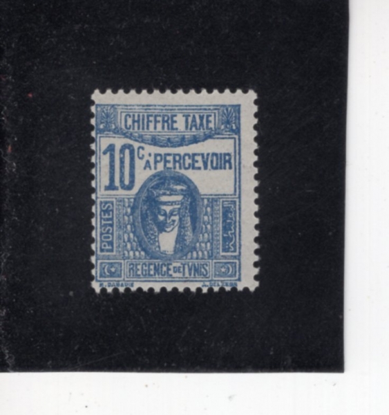 TUNISIA(Ƣ����)-#J16-10c-DEESSE CARTHAGINOISE(ī��Ÿ���� ����)-1942��