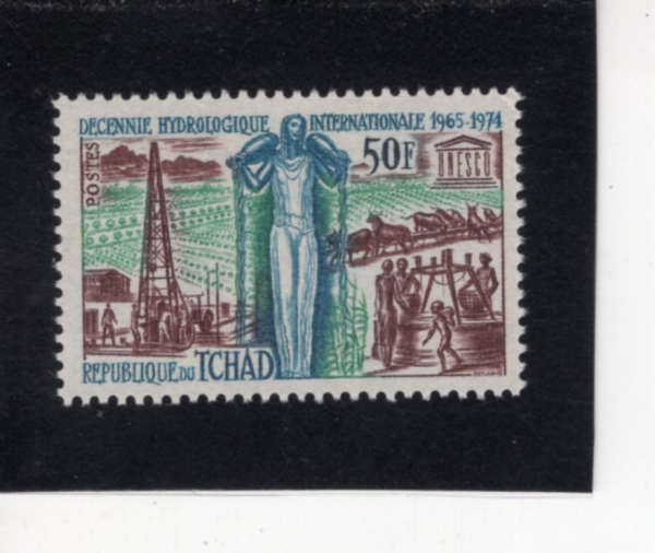 CHAD(����)-#154-50fr-\"WATER\" AIDING AGRICULTURE AND INDUSTRY(��� �� ��������� �� ����)-1968.4.23��