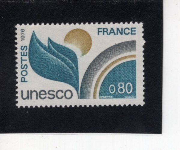 FRANCE(������)-#2O16-80c-UNESCO(���� �������й�ȭ�ⱸ)-1976.10.23��