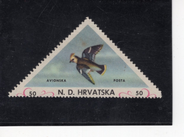 CROATIA(ũ�ξ�Ƽ��)-#NO-50d-BOMBYCILLA(������)-1952��