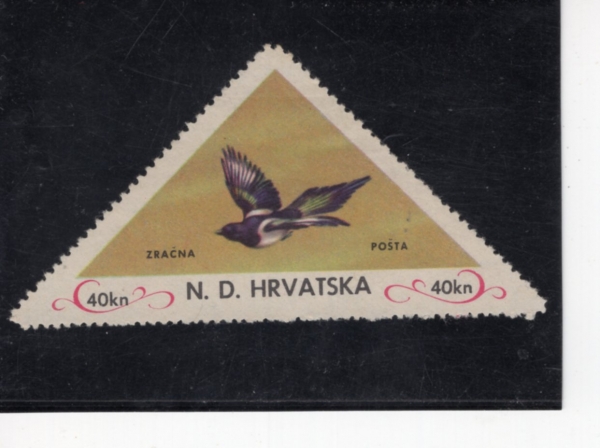 CROATIA(ũ�ξ�Ƽ��)-#NO-40k-EURASIAN MAGPIE(������ġ)-1952��