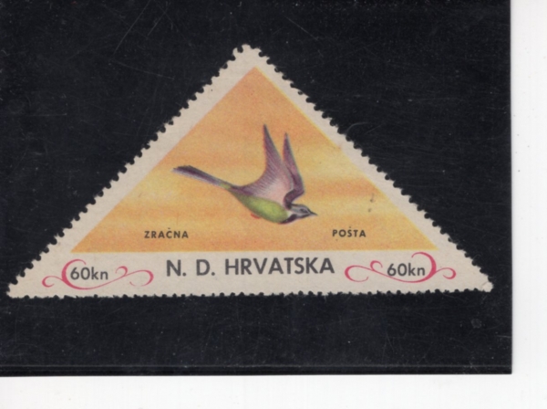 CROATIA(ũ�ξ�Ƽ��)-#NO-60k-BIRD(����)-1952��