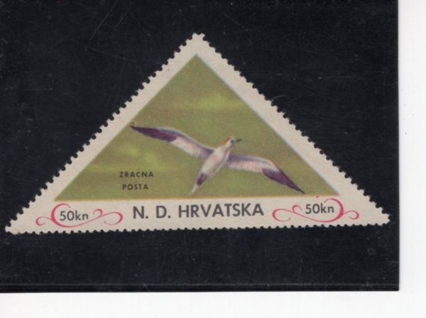 CROATIA(ũ�ξ�Ƽ��)-#NO-50k-NORTHERN GANNET(�Ϻ� ����)-1952��