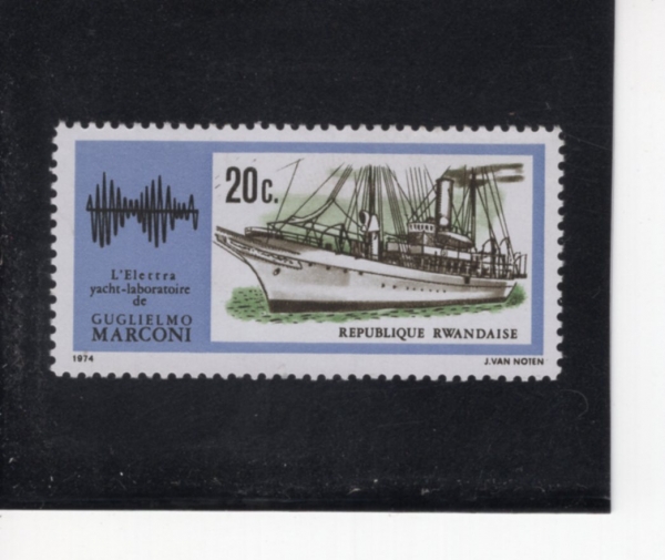 RWANDA(���ϴ�)-#587-20c-MARCONI\