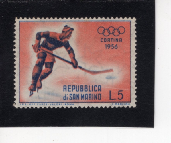 SAN MARINO(�긶����)-#368-5 I-7TH WINTER OLYMPIC GAMES.CORTINA D\