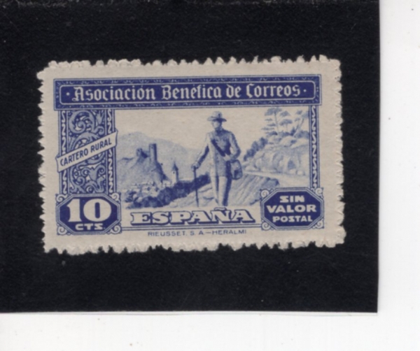 SPAIN(������)-#NO-10c-CARTERO RURAL AND MOUNTAINS(�ð� ��ü��, ��)-1944��