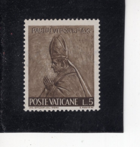 VATICAN CITY(��Ƽĭ �ñ�)-#423-5 I-POPE PAUL VI(��Ȳ �ٿ��� 6��)-1966.3.8��
